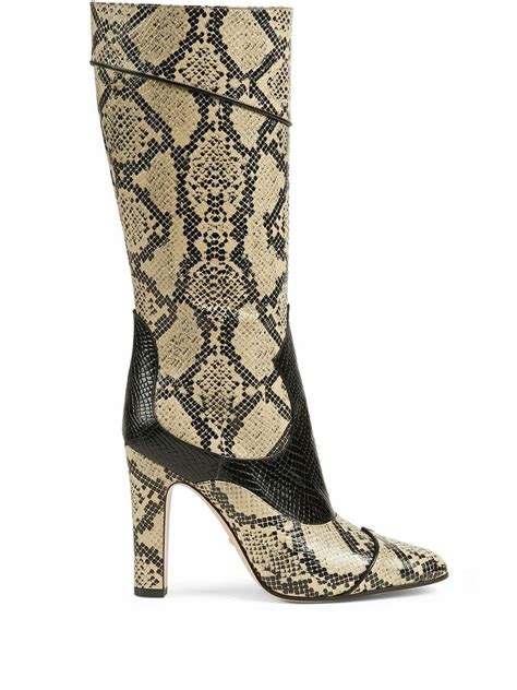 snake shoes gucci|gucci snakeskin boots.